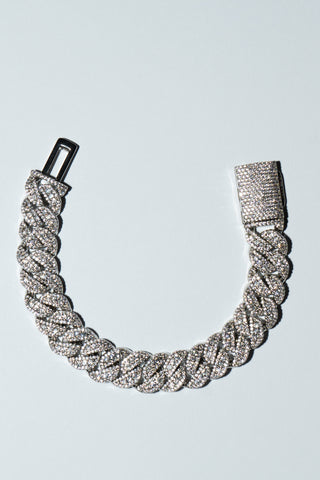 Pulseira Cubana Enfileirado